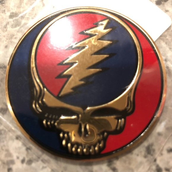 Grateful Dead Stealie Metal Sticker - Picture 2 of 3
